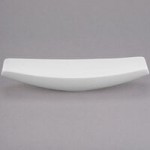Libbey Slenda 4.5 oz. Royal Rideau White Pyramid Porcelain Bowl - Sample