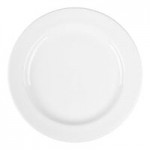 Libbey Slenda 4.5 oz. Royal Rideau White Pyramid Porcelain Bowl - Sample