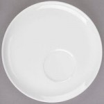 Libbey Slenda 4.5 oz. Royal Rideau White Pyramid Porcelain Bowl - Sample