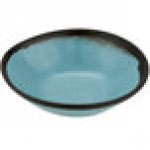 GET Pottery Market Matte 16 oz. Speckled Grayish Blue Melamine Salad Bowl - Sample GET Pottery Market Matte 16 oz. Speckled Grayish Blue Melamine Salad Bowl - Sample