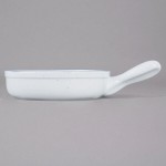 10 Strawberry Street ARCTIC-7SKILLET Arctic Blue 20 oz. Porcelain Casserole Bowl with Handle - 12/Pack