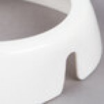 TableCraft CM13 Imprinted White Plastic TableCraft CM13 Imprinted White Plastic