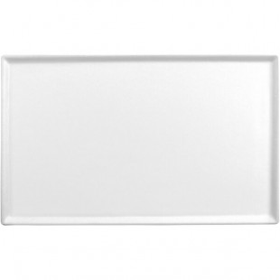 GET Bugambilia Fit Perfect Mod White Aluminum Serving Platter / Lid for Full Size Food Pans LCIH1F-MOD-WW GET Bugambilia Fit Perfect Mod White Aluminum Serving Platter / Lid for Full Size Food Pans LCIH1F-MOD-WW