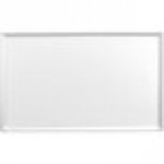 GET Bugambilia Fit Perfect Mod White Aluminum Serving Platter / Lid for Full Size Food Pans LCIH1F-MOD-WW