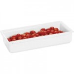 GET Bugambilia Fit Perfect Mod White Aluminum Serving Platter / Lid for Full Size Food Pans LCIH1F-MOD-WW