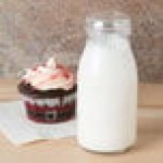 American Metalcraft 8 oz. Glass Milk Bottle - 24/Case American Metalcraft 8 oz. Glass Milk Bottle - 24/Case