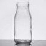 American Metalcraft 8 oz. Glass Milk Bottle - 24/Case American Metalcraft 8 oz. Glass Milk Bottle - 24/Case