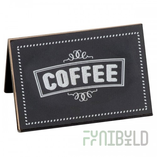 Cal-Mil 3047-1 Chalkboard Beverage Sign with 