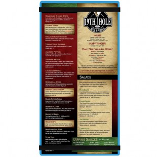 Menu Solutions ACRB-B Blue 5 1/2
