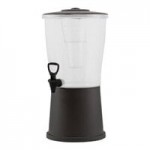 Service Ideas Classic Carafe 33.8 oz. Stainless Steel Insulated Coffee Carafe / Server with Black Lid CGCS10SS Service Ideas Classic Carafe 33.8 oz. Stainless Steel Insulated Coffee Carafe / Server with Black Lid CGCS10SS