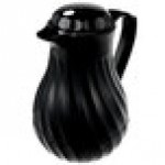 Vollrath 52122 SwirlServe 10 oz. Black Hot-N-Cold Beverage Server Vollrath 52122 SwirlServe 10 oz. Black Hot-N-Cold Beverage Server