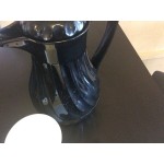Vollrath 52122 SwirlServe 10 oz. Black Hot-N-Cold Beverage Server Vollrath 52122 SwirlServe 10 oz. Black Hot-N-Cold Beverage Server
