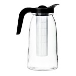 10 Strawberry Street Specialty 71 oz. Flexy Glass Pitcher with Infusion Chamber BGV-81-75-002 - 6/Case 10 Strawberry Street Specialty 71 oz. Flexy Glass Pitcher with Infusion Chamber BGV-81-75-002 - 6/Case