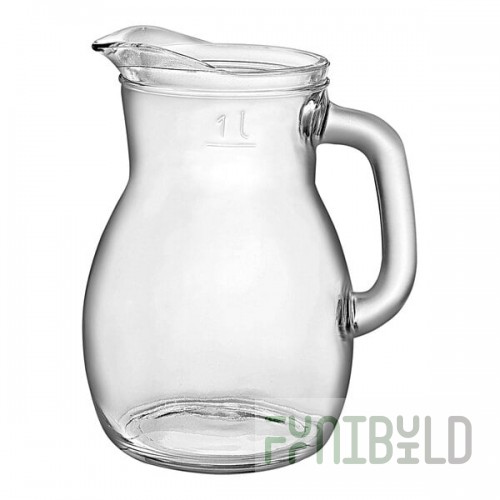 Bormioli Rocco Bistrot from Steelite International 40 oz. Glass Pitcher - 6/Case
