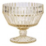 Zwiesel Fortessa Archie 10 oz. Pink Round Glass Footed Dessert Bowl - 6/Case Zwiesel Fortessa Archie 10 oz. Pink Round Glass Footed Dessert Bowl - 6/Case