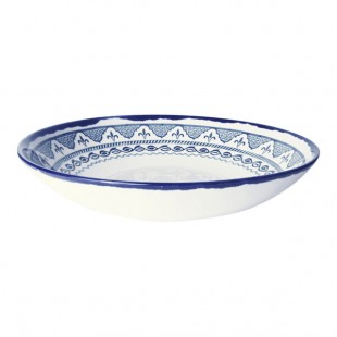 Dudson Harvest Mediterranean Moresque 40 oz. Coupe China Bowl by Arc Cardinal - 12/Case Dudson Harvest Mediterranean Moresque 40 oz. Coupe China Bowl by Arc Cardinal - 12/Case