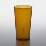 GET 6616-1-A 16 oz. Amber Customizable SAN Plastic Pebbled Tumbler - 72/Case GET 6616-1-A 16 oz. Amber Customizable SAN Plastic Pebbled Tumbler - 72/Case