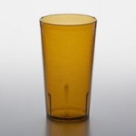 GET 6616-1-A 16 oz. Amber Customizable SAN Plastic Pebbled Tumbler - 72/Case GET 6616-1-A 16 oz. Amber Customizable SAN Plastic Pebbled Tumbler - 72/Case