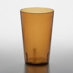GET 6616-1-A 16 oz. Amber Customizable SAN Plastic Pebbled Tumbler - 72/Case GET 6616-1-A 16 oz. Amber Customizable SAN Plastic Pebbled Tumbler - 72/Case