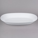 American Metalcraft MLRS21 Endurance 194 oz. Oblong Melamine Serving Bowl