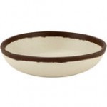 GET B-300-DVG Pottery Market 14 oz. Glazed Gray Melamine Bowl with White Trim - 12/Case GET B-300-DVG Pottery Market 14 oz. Glazed Gray Melamine Bowl with White Trim - 12/Case