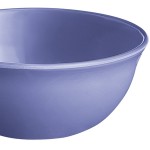Acopa Foundations 15 oz. Purple Melamine Nappie Bowl - 12/Case