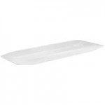 Cal-Mil SR1033-39 Platinum Three Tier Metal Incline Stand with Melamine Platters - 18