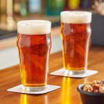 Libbey 14806HT No-Nik 16 oz. Customizable English Pub / Nonic Glass - 36/Case Libbey 14806HT No-Nik 16 oz. Customizable English Pub / Nonic Glass - 36/Case