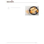 Monin Premium Orange Tangerine Flavoring Syrup 1 Liter - 4/Case Monin Premium Orange Tangerine Flavoring Syrup 1 Liter - 4/Case