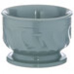 Dinex DX320084 Turnbury 5 oz. Sage Insulated Bowl with Pedestal Base - 48/Case