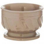 Dinex DX320084 Turnbury 5 oz. Sage Insulated Bowl with Pedestal Base - 48/Case
