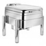 Eastern Tabletop Jazz Rock 4 Qt. Square Induction / Traditional Chafer with Stand 3997PL Eastern Tabletop Jazz Rock 4 Qt. Square Induction / Traditional Chafer with Stand 3997PL