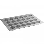 Baker's Lane 24 Cup 7 oz. Glazed Aluminized Steel Jumbo Muffin / Cupcake Pan - 18