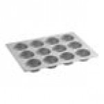 Baker's Lane 24 Cup 7 oz. Glazed Aluminized Steel Jumbo Muffin / Cupcake Pan - 18