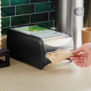 Tork Xpressnap 6432000 Black Countertop Interfold Napkin Dispenser N4 Tork Xpressnap 6432000 Black Countertop Interfold Napkin Dispenser N4