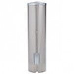 San Jamar C3450SS Pull-Type Stainless Steel Wall Mount 8 - 24 oz. Water Cup Dispenser