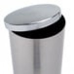 San Jamar C3450SS Pull-Type Stainless Steel Wall Mount 8 - 24 oz. Water Cup Dispenser