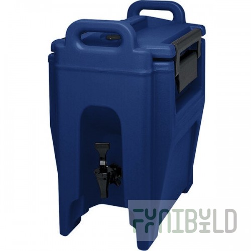 Cambro UC250186 Ultra Camtainer® 2.75 Gallon Navy Blue Insulated Beverage Dispenser
