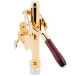 Franmara 4020 Cedon Gold-Plated Counter Mount Wine Bottle Opener Franmara 4020 Cedon Gold-Plated Counter Mount Wine Bottle Opener