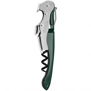 Milano Double-Lever Waiter's Corkscrew with Dark Green Handle 3167-12 Milano Double-Lever Waiter's Corkscrew with Dark Green Handle 3167-12