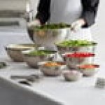 Vollrath 8 Piece Heavy-Duty Stainless Steel Mixing Bowl Set - 8/Set Vollrath 8 Piece Heavy-Duty Stainless Steel Mixing Bowl Set - 8/Set