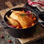 Staub 5.5 Qt. Black Enameled Cast Iron Dutch Oven 1003920
