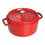 Staub 5.5 Qt. Black Enameled Cast Iron Dutch Oven 1003920