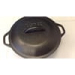 Lodge L10DOL3 7 Qt. Pre-Seasoned Cast Iron Dutch Oven with Dual Handles