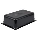 Vollrath 8006420 Super Pan® Full Size Black Polycarbonate Food Pan - 6