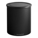 Planetary Design Airscape 10 oz. Matte Black Stainless Steel Round Airtight Food Storage Container AS1704
