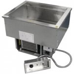 Delfield N8669P Five Pan Drop-In Cold / Hot Food Well