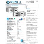Hoshizaki CR72B 72 1/2