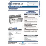 Beverage-Air DPD93HC-3-CL 93