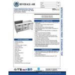 Beverage-Air SPED72HC-08-4-CL Elite Series 72